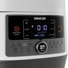 Sencor SPR 3600WH Elektromos kukta Konyhai term&eacute;kek - Konyhai kisg&eacute;p (s&uuml;t&eacute;s / főz&eacute;s / hűt&eacute;s / &eacute;telk&eacute;sz&iacute;t&eacute;s) - L&eacute;gkever&eacute;ses főzőg&eacute;p / elektromos kukta / multifunkci&oacute;s s&uuml;tő - 353314