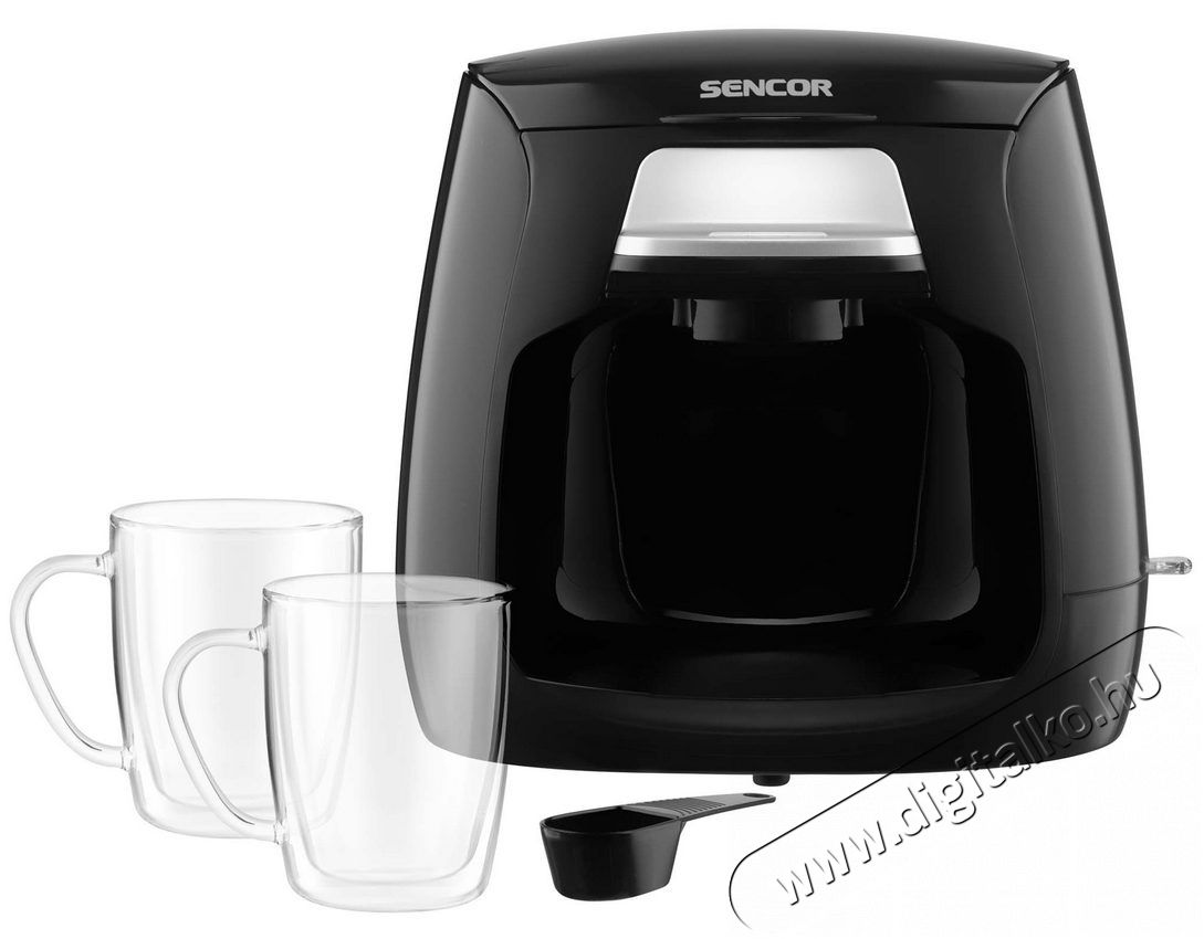 Sencor SCE 2100BK Filteres k&aacute;v&eacute;főző Konyhai term&eacute;kek - K&aacute;v&eacute;főző / k&aacute;v&eacute;&ouml;rlő / kieg&eacute;sz&iacute;tő - Filteres k&aacute;v&eacute;főző - 364568
