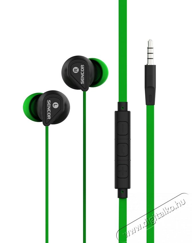 Sencor SEP 172 VCM f&uuml;lhallgat&oacute; headset - z&ouml;ld Audio-Video / Hifi / Multim&eacute;dia - F&uuml;l &eacute;s Fejhallgat&oacute;k - F&uuml;lhallgat&oacute; mikrofonnal / headset - 351989