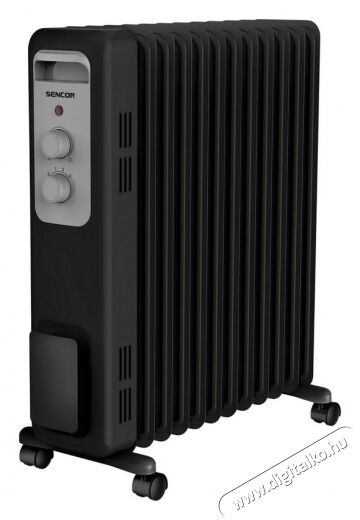 Sencor SOH 3311BK elektromos Olajradi&aacute;tor - fekete H&aacute;ztart&aacute;s / Otthon / K&uuml;lt&eacute;r - Fűt&eacute;s - Olajradi&aacute;tor - 346056