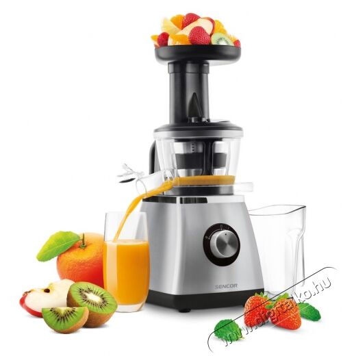 Sencor SSJ 4041BK gy&uuml;m&ouml;lcscentrifuga Konyhai term&eacute;kek - Konyhai kisg&eacute;p (elők&eacute;sz&iacute;t&eacute;s / feldolgoz&aacute;s) - Gy&uuml;m&ouml;lcs centrifuga / pr&eacute;s - 297431