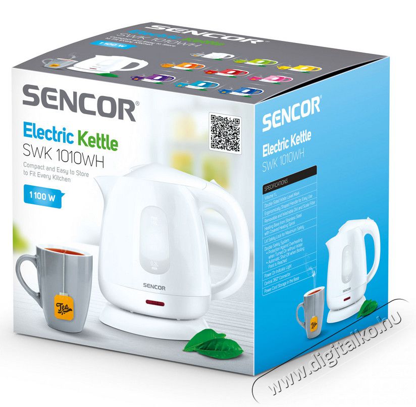 Sencor SWK 1010WH v&iacute;zforral&oacute; Konyhai term&eacute;kek - V&iacute;zforral&oacute; / teafőző - 315526