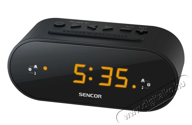 Sencor SRC 1100 B r&aacute;di&oacute;s &eacute;bresztő&oacute;ra - fekete H&aacute;ztart&aacute;s / Otthon / K&uuml;lt&eacute;r - &Oacute;ra - &Eacute;bresztő&oacute;ra - 314052