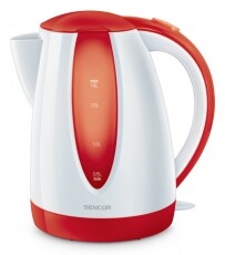 Sencor SWK 1814RD Vízforraló - fehér/piros - Konyhai termékek - Vízforraló / teafőző - 274722