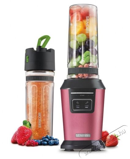 Sencor SBL 7174RD Smoothie maker - piros Konyhai term&eacute;kek - Konyhai kisg&eacute;p (elők&eacute;sz&iacute;t&eacute;s / feldolgoz&aacute;s) - Turmixg&eacute;p - 351967