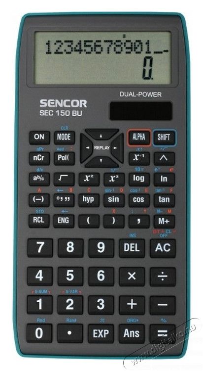 Sencor SEC 150 BU sz&aacute;mol&oacute;g&eacute;p Iroda &eacute;s sz&aacute;m&iacute;t&aacute;stechnika - Sz&aacute;mol&oacute;g&eacute;p - Tudom&aacute;nyos - 300275