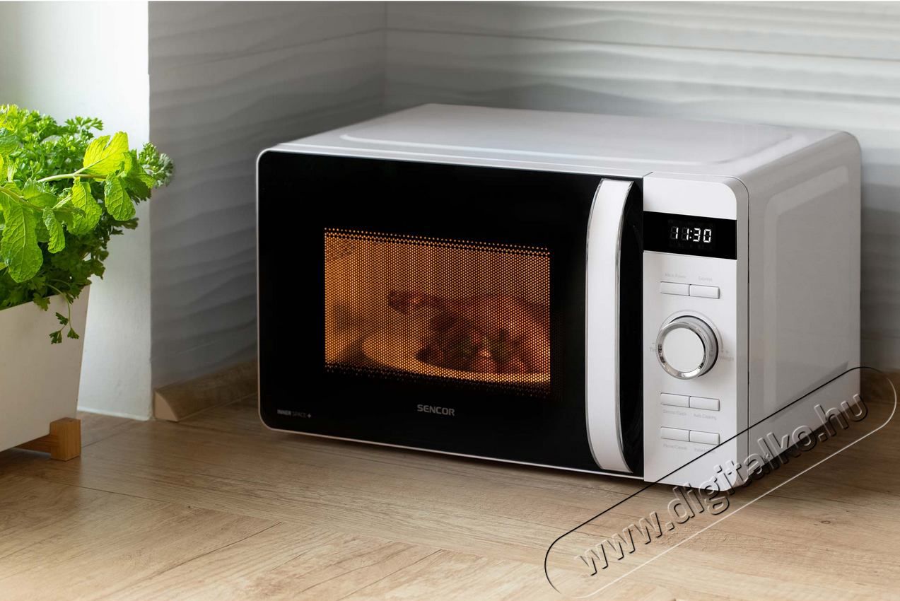 Sencor SMW 5017WH Mikrohull&aacute;m&uacute; s&uuml;tő - feh&eacute;r Konyhai term&eacute;kek - Mikrohull&aacute;m&uacute; s&uuml;tő - Mikrohull&aacute;m&uacute; s&uuml;tő (szabadon&aacute;ll&oacute;) - 353310