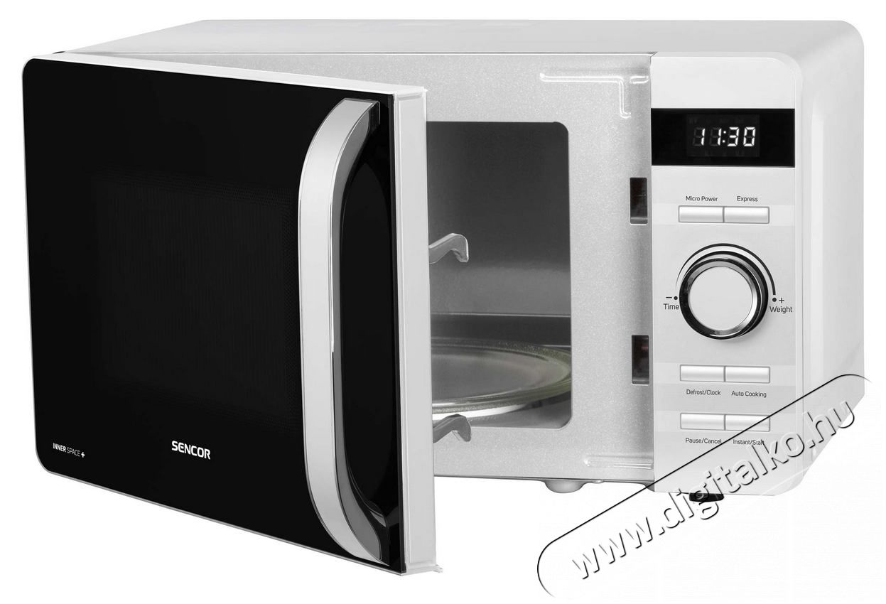 Sencor SMW 5017WH Mikrohull&aacute;m&uacute; s&uuml;tő - feh&eacute;r Konyhai term&eacute;kek - Mikrohull&aacute;m&uacute; s&uuml;tő - Mikrohull&aacute;m&uacute; s&uuml;tő (szabadon&aacute;ll&oacute;) - 353310