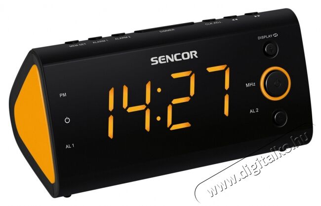 Sencor SRC 170 R&aacute;di&oacute;s &eacute;bresztő&oacute;ra - narancs Audio-Video / Hifi / Multim&eacute;dia - R&aacute;di&oacute; / &oacute;r&aacute;s r&aacute;di&oacute; - &Eacute;bresztő&oacute;r&aacute;s r&aacute;di&oacute; - 260563