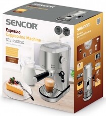 Sencor SES 4900SS pressz&oacute; k&aacute;v&eacute;főző Konyhai term&eacute;kek - K&aacute;v&eacute;főző / k&aacute;v&eacute;&ouml;rlő / kieg&eacute;sz&iacute;tő - Pressz&oacute; k&aacute;v&eacute;főző - 361484