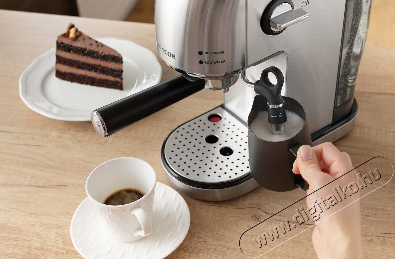 Sencor SES 4900SS pressz&oacute; k&aacute;v&eacute;főző Konyhai term&eacute;kek - K&aacute;v&eacute;főző / k&aacute;v&eacute;&ouml;rlő / kieg&eacute;sz&iacute;tő - Pressz&oacute; k&aacute;v&eacute;főző - 361484