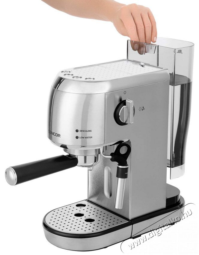 Sencor SES 4900SS pressz&oacute; k&aacute;v&eacute;főző Konyhai term&eacute;kek - K&aacute;v&eacute;főző / k&aacute;v&eacute;&ouml;rlő / kieg&eacute;sz&iacute;tő - Pressz&oacute; k&aacute;v&eacute;főző - 361484