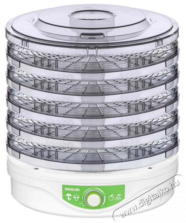 Sencor SFD 2105WH gy&uuml;m&ouml;lcsaszal&oacute; Konyhai term&eacute;kek - Konyhai kisg&eacute;p (s&uuml;t&eacute;s / főz&eacute;s / hűt&eacute;s / &eacute;telk&eacute;sz&iacute;t&eacute;s) - Gy&uuml;m&ouml;lcsaszal&oacute; - 323404