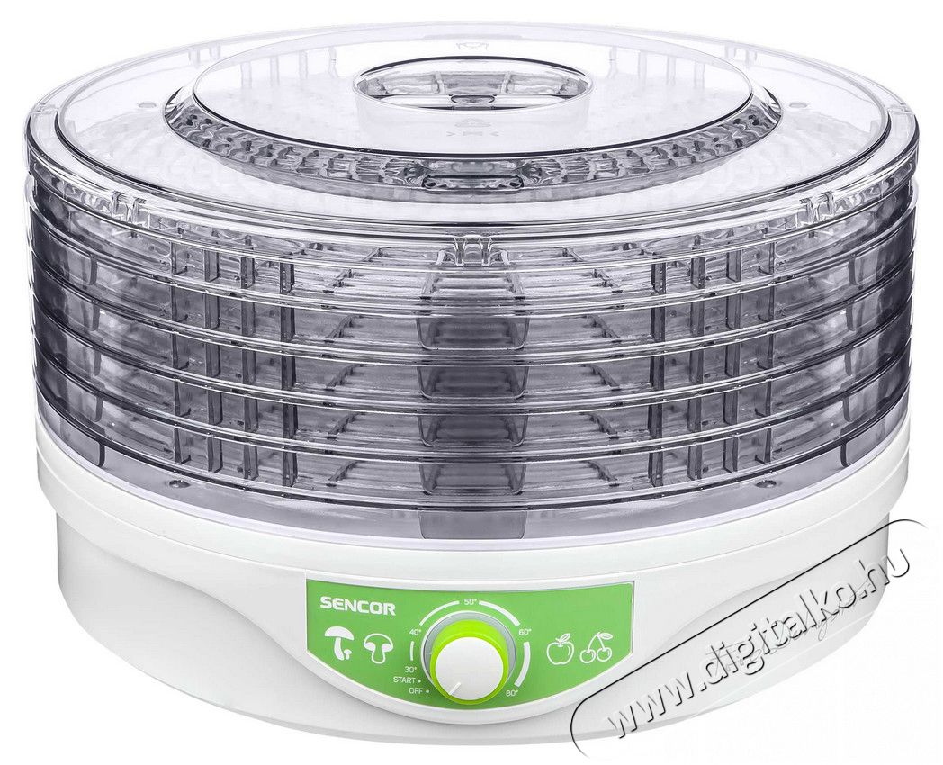 Sencor SFD 2105WH gy&uuml;m&ouml;lcsaszal&oacute; Konyhai term&eacute;kek - Konyhai kisg&eacute;p (s&uuml;t&eacute;s / főz&eacute;s / hűt&eacute;s / &eacute;telk&eacute;sz&iacute;t&eacute;s) - Gy&uuml;m&ouml;lcsaszal&oacute; - 323404