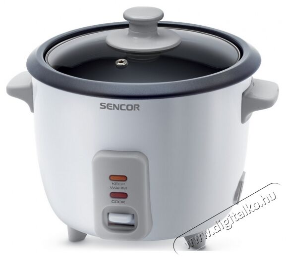 Sencor SRM 0600WH Rizsfőző Konyhai term&eacute;kek - Konyhai kisg&eacute;p (s&uuml;t&eacute;s / főz&eacute;s / hűt&eacute;s / &eacute;telk&eacute;sz&iacute;t&eacute;s) - Rizsfőző - 260766