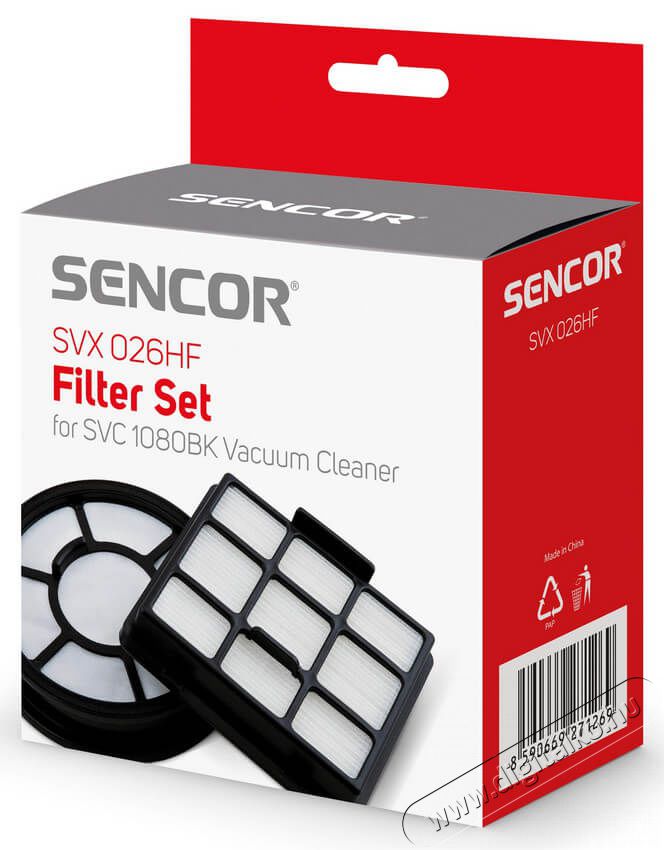 Sencor SVX 026HF HEPA szűrő k&eacute;szlet H&aacute;ztart&aacute;s / Otthon / K&uuml;lt&eacute;r - Porsz&iacute;v&oacute; / takar&iacute;t&oacute;g&eacute;p - Szűrő - 352040