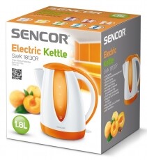 Sencor SWK 1813OR V&iacute;zforral&oacute; - feh&eacute;r/narancs Konyhai term&eacute;kek - V&iacute;zforral&oacute; / teafőző - 274721