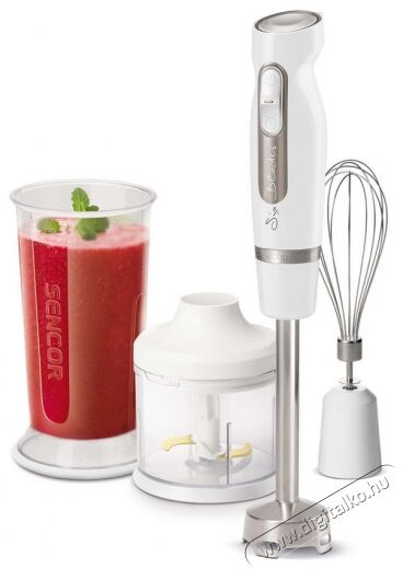 Sencor SHB 4460WH-EUE3 Botmixer szett Konyhai term&eacute;kek - Konyhai kisg&eacute;p (elők&eacute;sz&iacute;t&eacute;s / feldolgoz&aacute;s) - Botmixer - 364595
