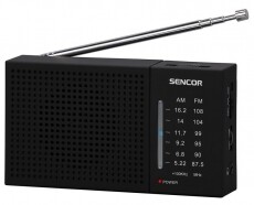 Sencor SRD1800 t&aacute;ska r&aacute;di&oacute; Audio-Video / Hifi / Multim&eacute;dia - R&aacute;di&oacute; / &oacute;r&aacute;s r&aacute;di&oacute; - Hordozhat&oacute;, zseb-, t&aacute;ska r&aacute;di&oacute; - 362192