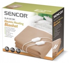 Sencor SUB 281BE Elektromos &aacute;gymeleg&iacute;tő - beige Sz&eacute;ps&eacute;g&aacute;pol&aacute;s / Eg&eacute;szs&eacute;g - Meleg&iacute;t&eacute;s - Elektromos &aacute;gymeleg&iacute;tő - 260861