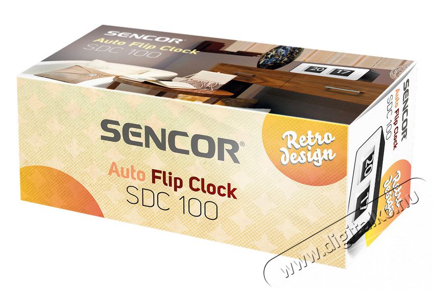 Sencor SDC 100 Retr&oacute; &oacute;ra H&aacute;ztart&aacute;s / Otthon / K&uuml;lt&eacute;r - &Oacute;ra - Egy&eacute;b &oacute;ra - 278222