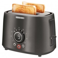 Sencor STS 6058BK kenyérpirító - fekete Konyhai termékek - Konyhai kisgép (sütés / főzés / hűtés / ételkészítés) - Kenyérpirító - 336117
