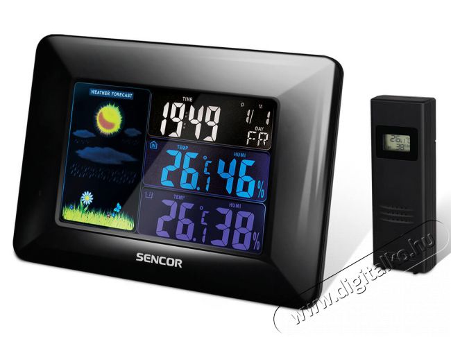 Sencor SWS 4250 időj&aacute;r&aacute;s &aacute;llom&aacute;s H&aacute;ztart&aacute;s / Otthon / K&uuml;lt&eacute;r - Lak&aacute;sfelszerel&eacute;s - Időj&aacute;r&aacute;s &aacute;llom&aacute;s - 349377
