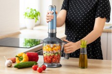 Sencor SHB 5602BL-EUE3 4in1 botmixer szett - k&eacute;k Konyhai term&eacute;kek - Konyhai kisg&eacute;p (elők&eacute;sz&iacute;t&eacute;s / feldolgoz&aacute;s) - Botmixer - 354922