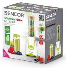 Sencor SBL 2211GR Smoothie Mixer - z&ouml;ld Konyhai term&eacute;kek - Konyhai kisg&eacute;p (elők&eacute;sz&iacute;t&eacute;s / feldolgoz&aacute;s) - Turmixg&eacute;p - 342542
