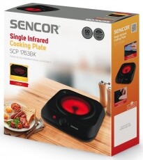 Sencor SCP 1763BK Ker&aacute;mia Főzőlap Konyhai term&eacute;kek - S&uuml;tő-főzőlap, tűzhely (szabadon&aacute;ll&oacute;) - Elektromos főzőlap (szabadon&aacute;ll&oacute;) - 364571