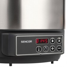Sencor SPP 3200SS Elektromos főzőed&eacute;ny Konyhai term&eacute;kek - Konyhai kisg&eacute;p (s&uuml;t&eacute;s / főz&eacute;s / hűt&eacute;s / &eacute;telk&eacute;sz&iacute;t&eacute;s) - L&eacute;gkever&eacute;ses főzőg&eacute;p / elektromos kukta / multifunkci&oacute;s s&uuml;tő - 352029
