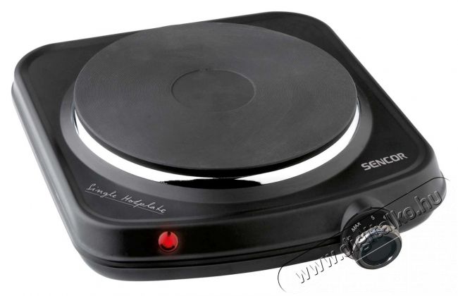 Sencor SCP 1504BK-EUE4 elektromos főzőlap - fekete Konyhai term&eacute;kek - S&uuml;tő-főzőlap, tűzhely (szabadon&aacute;ll&oacute;) - Elektromos főzőlap (szabadon&aacute;ll&oacute;) - 371786