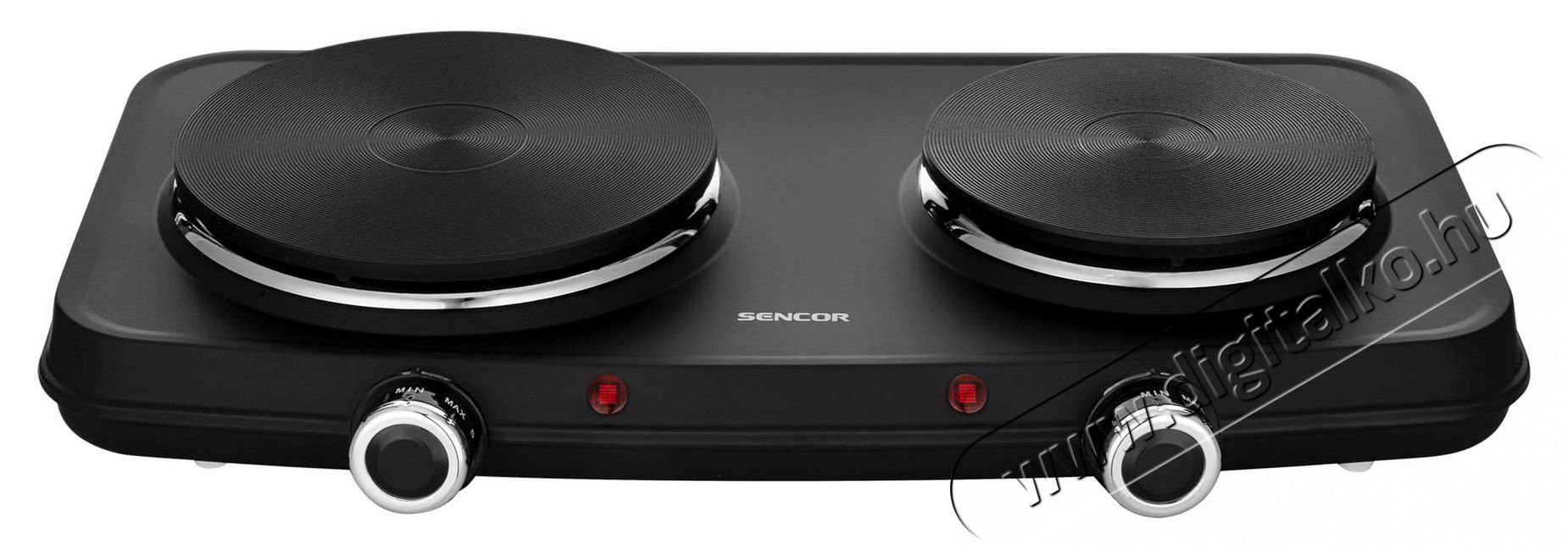 Sencor SCP 2254BK-EUE4 elektromos főzőlap - fekete Konyhai term&eacute;kek - S&uuml;tő-főzőlap, tűzhely (szabadon&aacute;ll&oacute;) - Elektromos főzőlap (szabadon&aacute;ll&oacute;) - 371788