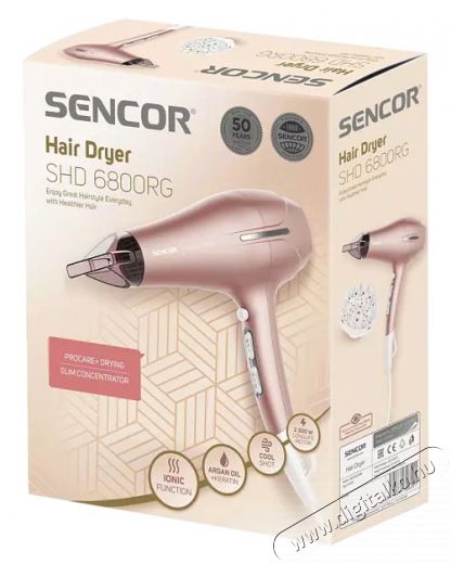 Sencor SHD 6800RG Hajsz&aacute;r&iacute;t&oacute; Sz&eacute;ps&eacute;g&aacute;pol&aacute;s / Eg&eacute;szs&eacute;g - Haj&aacute;pol&aacute;s - Hajsz&aacute;r&iacute;t&oacute; - 371794