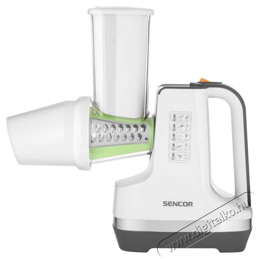 Sencor SSG 4500WH Elektromos szeletelő - feh&eacute;r Konyhai term&eacute;kek - Konyhai kisg&eacute;p (elők&eacute;sz&iacute;t&eacute;s / feldolgoz&aacute;s) - Szeletelő / reszelő g&eacute;p - 371807