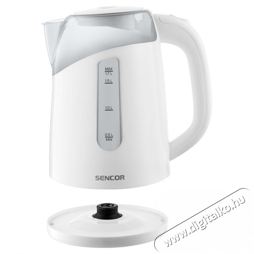 Sencor SWK 1700WH V&iacute;zforral&oacute; 1.7L - feh&eacute;r Konyhai term&eacute;kek - V&iacute;zforral&oacute; / teafőző - 371815