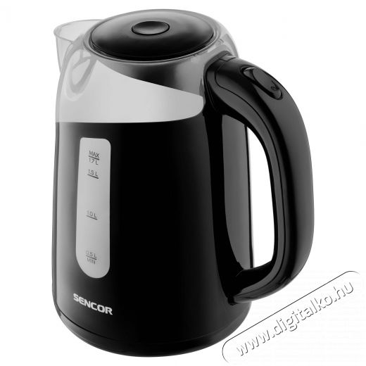 Sencor SWK 1701BK V&iacute;zforral&oacute; 1,7L - fekete Konyhai term&eacute;kek - V&iacute;zforral&oacute; / teafőző - 371816