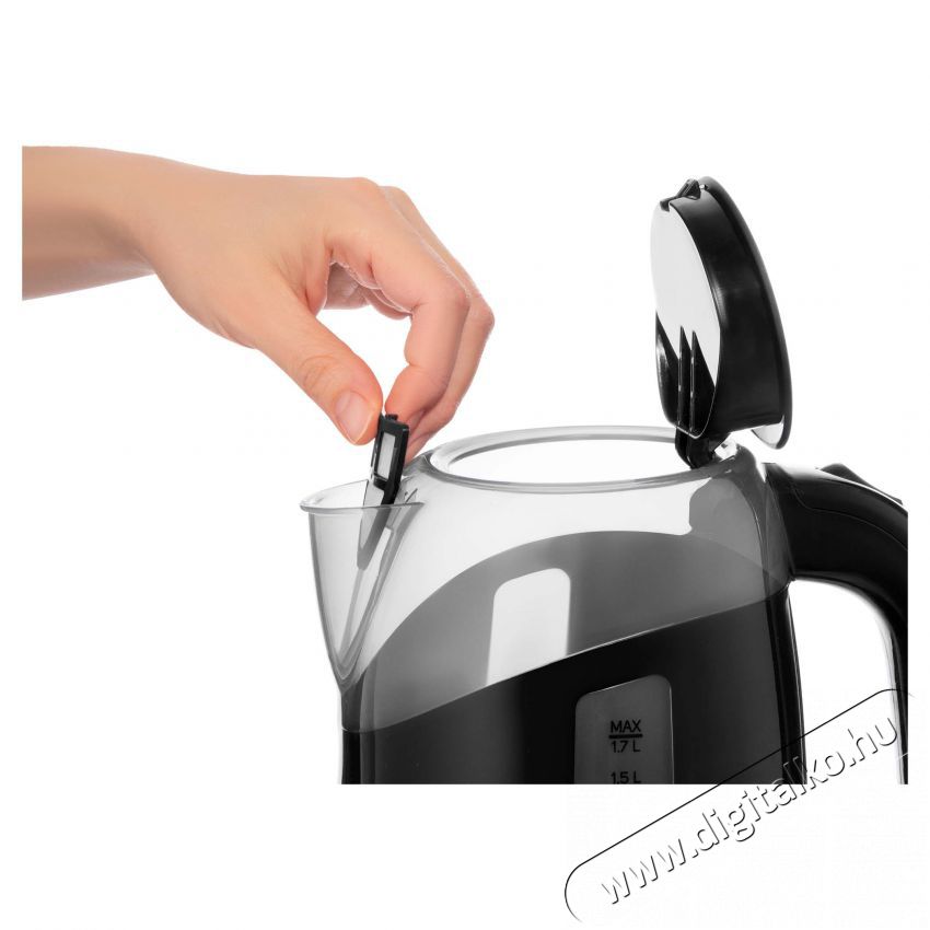 Sencor SWK 1701BK V&iacute;zforral&oacute; 1,7L - fekete Konyhai term&eacute;kek - V&iacute;zforral&oacute; / teafőző - 371816