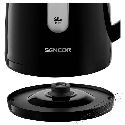 Sencor SWK 1701BK V&iacute;zforral&oacute; 1,7L - fekete Konyhai term&eacute;kek - V&iacute;zforral&oacute; / teafőző - 371816