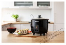 Sencor SRM 0601BK rizsfőző Konyhai term&eacute;kek - Konyhai kisg&eacute;p (s&uuml;t&eacute;s / főz&eacute;s / hűt&eacute;s / &eacute;telk&eacute;sz&iacute;t&eacute;s) - Rizsfőző - 371802