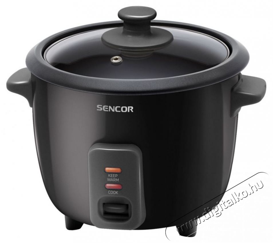 Sencor SRM 0601BK rizsfőző Konyhai term&eacute;kek - Konyhai kisg&eacute;p (s&uuml;t&eacute;s / főz&eacute;s / hűt&eacute;s / &eacute;telk&eacute;sz&iacute;t&eacute;s) - Rizsfőző - 371802