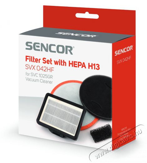 Sencor SVX 042HF Filters SVC 1025GR porsz&iacute;v&oacute; szűrő H&aacute;ztart&aacute;s / Otthon / K&uuml;lt&eacute;r - Porsz&iacute;v&oacute; / takar&iacute;t&oacute;g&eacute;p - Szűrő - 364637