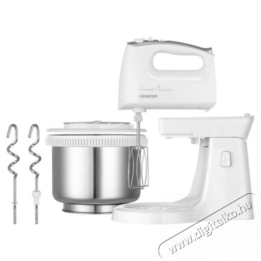 Sencor SHM 6206SS t&aacute;las k&eacute;zi mixer Konyhai term&eacute;kek - Konyhai kisg&eacute;p (elők&eacute;sz&iacute;t&eacute;s / feldolgoz&aacute;s) - T&aacute;las mixer - 371798