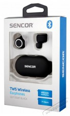 Sencor SEP 510BT BK TWS f&uuml;lhallgat&oacute; - fekete Audio-Video / Hifi / Multim&eacute;dia - F&uuml;l &eacute;s Fejhallgat&oacute;k - F&uuml;lhallgat&oacute; mikrofonnal / headset - 376722