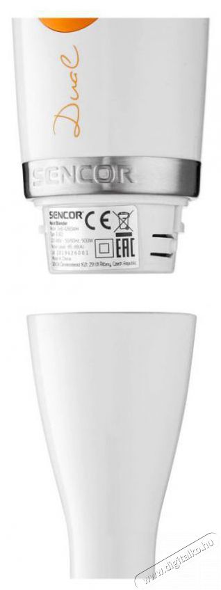 Sencor SHB 4211WH botmixer - feh&eacute;r Konyhai term&eacute;kek - Konyhai kisg&eacute;p (elők&eacute;sz&iacute;t&eacute;s / feldolgoz&aacute;s) - Botmixer - 376739