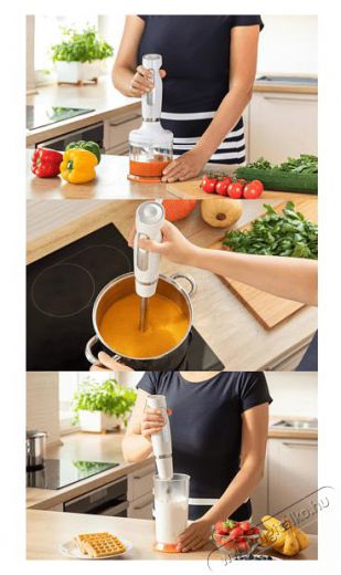 Sencor SHB 4378WH botmixer - feh&eacute;r Konyhai term&eacute;kek - Konyhai kisg&eacute;p (elők&eacute;sz&iacute;t&eacute;s / feldolgoz&aacute;s) - Botmixer - 376740