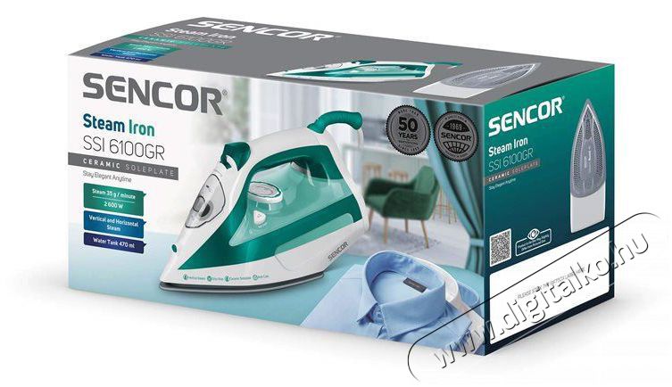 Sencor SSI 6100GR vasal&oacute; H&aacute;ztart&aacute;s / Otthon / K&uuml;lt&eacute;r - Vasal&oacute; - Vasal&oacute; - 376836