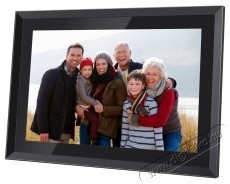 Sencor SDF 1091 B WIFI digitális fotókeret - fekete Háztartás / Otthon / Kültér - Lakásfelszerelés - Digitális képkeret - 376702