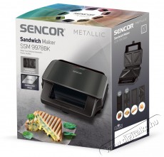Sencor SSM 9978BK 4in1 szendvicss&uuml;tő Konyhai term&eacute;kek - Konyhai kisg&eacute;p (s&uuml;t&eacute;s / főz&eacute;s / hűt&eacute;s / &eacute;telk&eacute;sz&iacute;t&eacute;s) - Melegszendvics / gofri s&uuml;tő - 376841