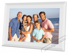 Sencor SDF 1091 W WIFI digitális fotókeret - fehér Háztartás / Otthon / Kültér - Lakásfelszerelés - Digitális képkeret - 376703